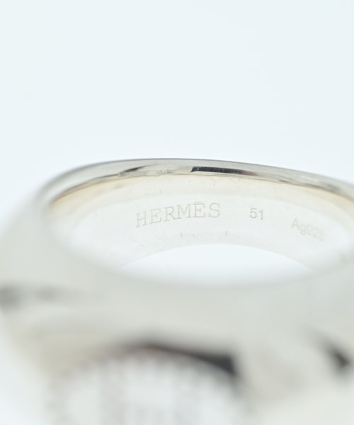 HERMES（エルメス）リング シルバー サイズ:51 レディース/2200642397928