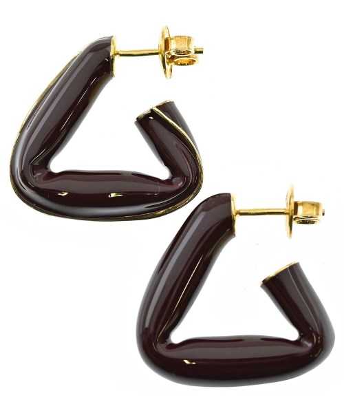 BOTTEGA VENETA（ボッテガヴェネタ）ピアス 茶 サイズ:- レディース/2200642398192