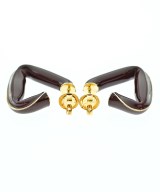 BOTTEGA VENETA（ボッテガヴェネタ）ピアス 茶 サイズ:- レディース/2200642398192