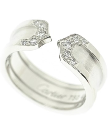 Cartier シルバー 指輪 Cartier（カルティエ）リング シルバー サイズ:49 レディース