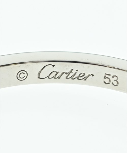 Cartier（カルティエ）リング シルバー サイズ:53 レディース/2200609927410