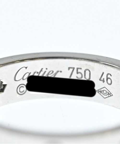 Cartier（カルティエ）リング シルバー サイズ:46 レディース/2200700766314