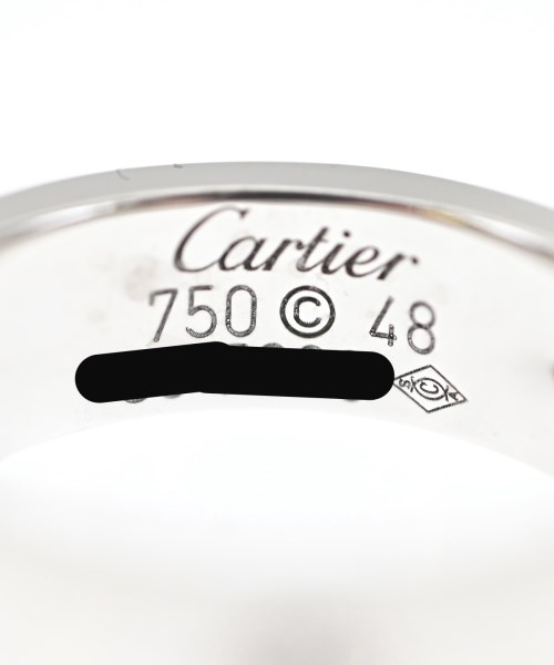 Cartier（カルティエ）リング シルバー サイズ:48 レディース/2200714408033