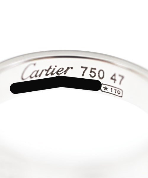 Cartier（カルティエ）リング シルバー サイズ:47 レディース/2200714408040