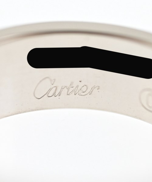 Cartier（カルティエ）リング シルバー サイズ:49 レディース/2200714408071