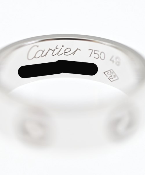 Cartier（カルティエ）リング シルバー サイズ:49 レディース/2200714408088