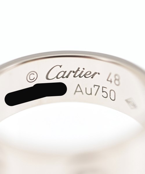 Cartier（カルティエ）リング シルバー サイズ:48 レディース/2200714408217