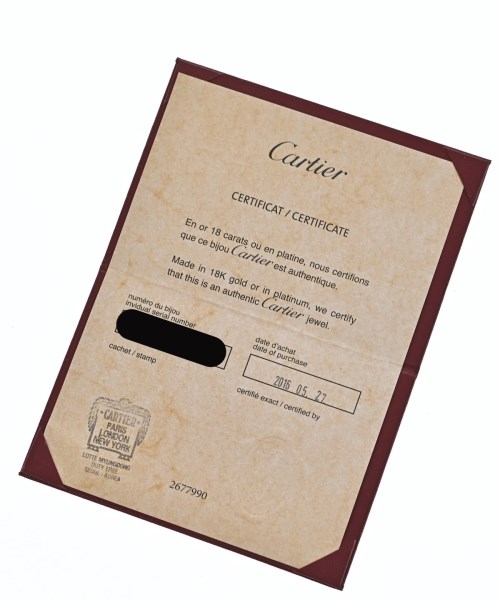 Cartier（カルティエ）ネックレス ゴールド サイズ:- レディース/2200714408323