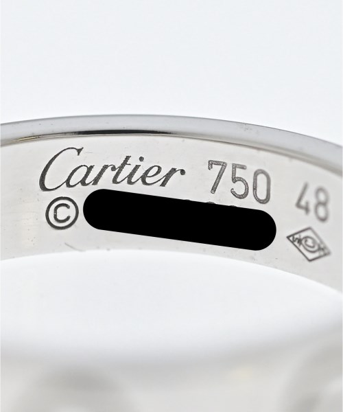 Cartier（カルティエ）リング シルバー サイズ:48 レディース/2200705974134