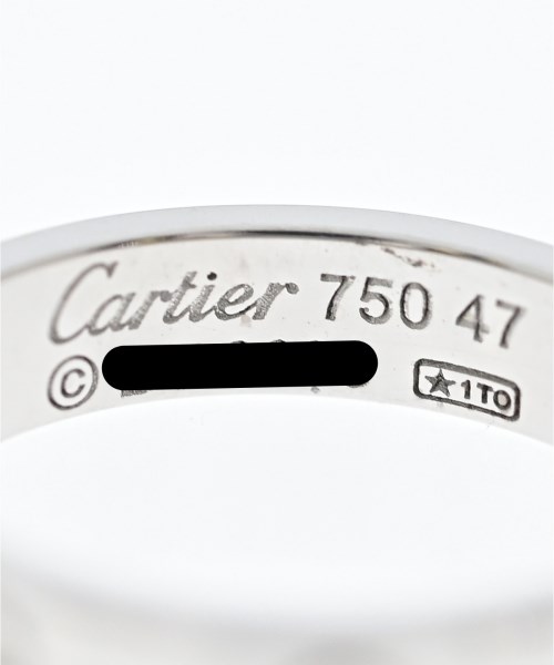 Cartier（カルティエ）リング シルバー サイズ:47 レディース/2200708375075
