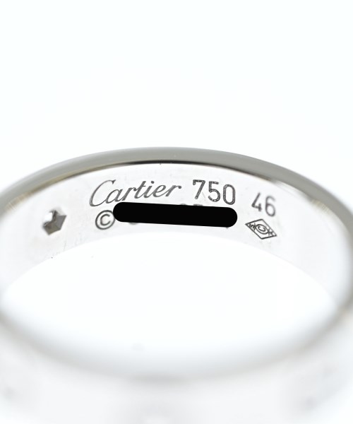 Cartier（カルティエ）リング シルバー サイズ:46 レディース/2200686526179