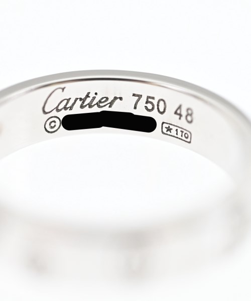 Cartier（カルティエ）リング シルバー サイズ:48 レディース/2200687239108