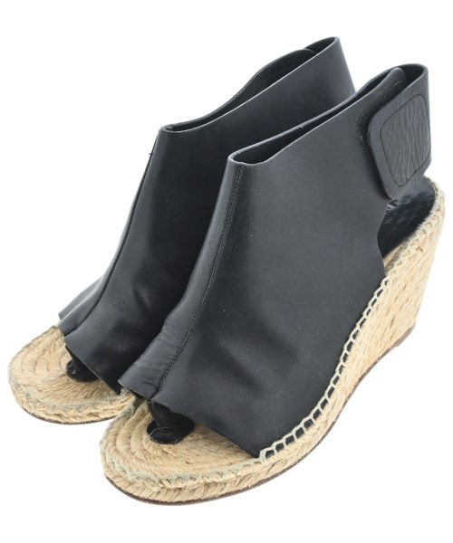 CELINE(セリーヌ)サンダル 黒 サイズ:EU36(22.5cm位)/2200648517085