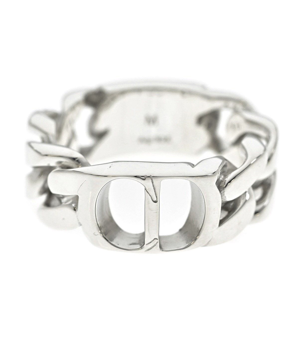 や*ず様 Dior シルバー ツイストリング Christian Dior クリスチャン ディオール 指輪 シルバーロゴ ツイスト