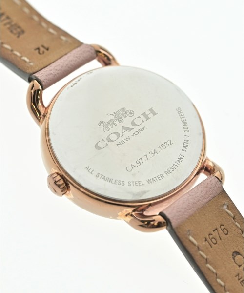 COACH（コーチ）腕時計 白 サイズ:- レディース/2200548572085