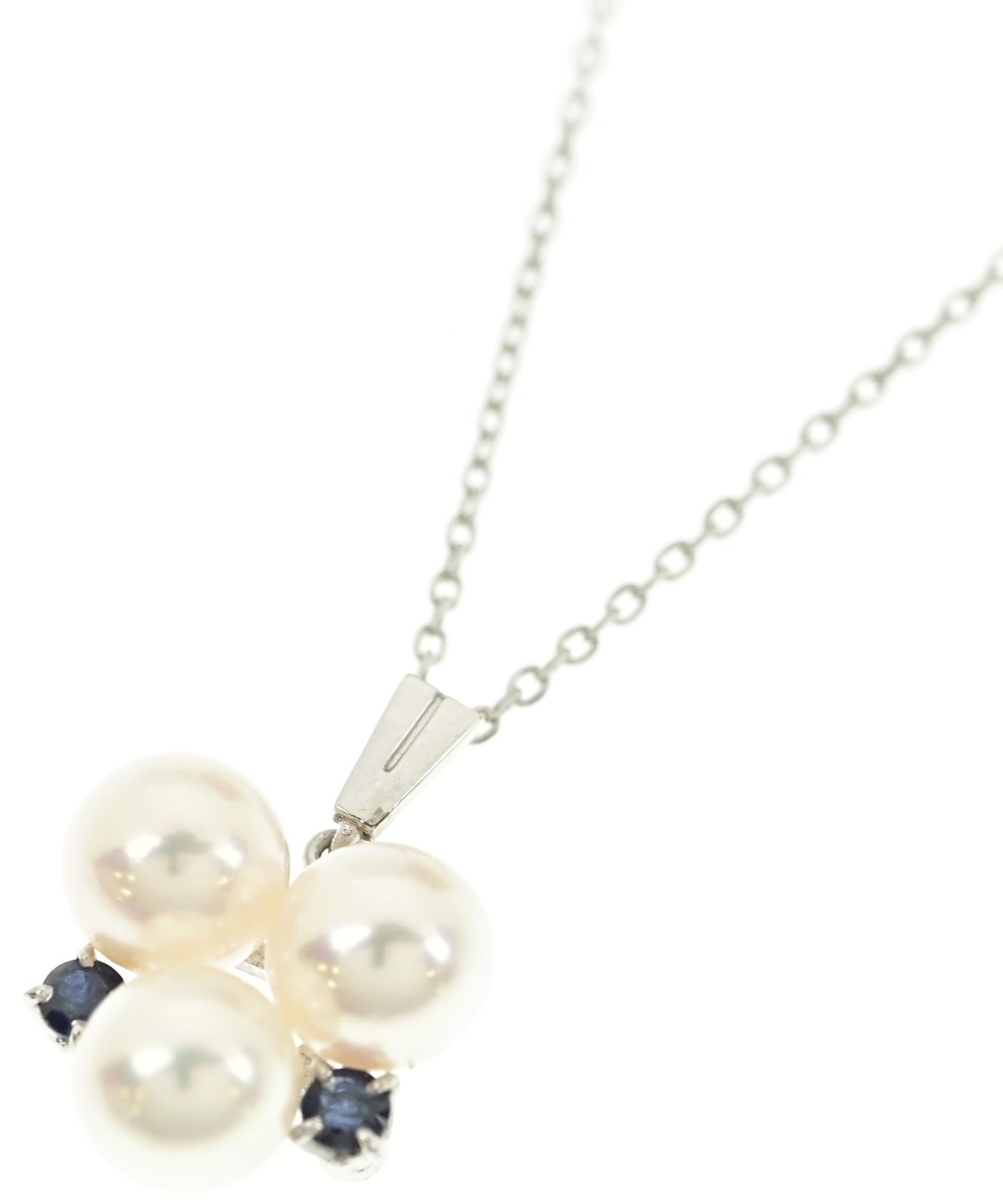 MIKIMOTO（ミキモト）ネックレス シルバー サイズ:- レディース