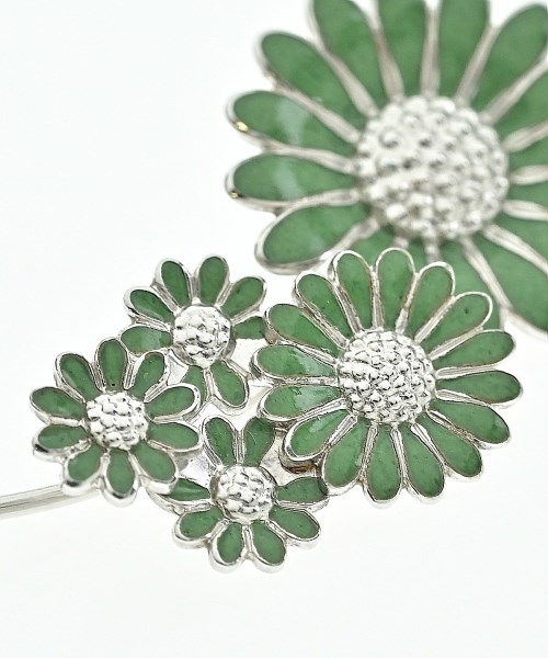 Georg Jensen（ジョージジェンセン）ピアス・イヤリング 緑 サイズ:- レディース/2200636110229