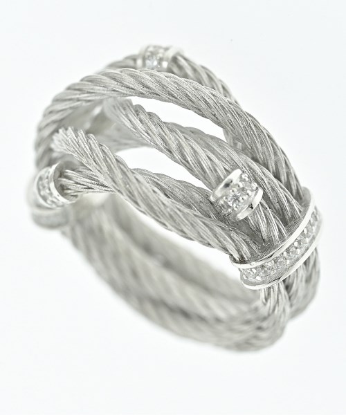 BOTTEGA VENETA（ボッテガヴェネタ）リング シルバー サイズ:13号 レディース/2200636500051