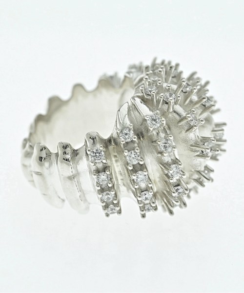 BOTTEGA VENETA（ボッテガヴェネタ）リング シルバー サイズ:15号 レディース/2200636500068