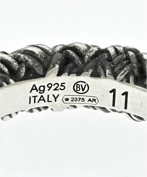 BOTTEGA VENETA（ボッテガヴェネタ）リング シルバー サイズ:11 レディース/2200643556058