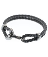BOTTEGA VENETA（ボッテガヴェネタ）ブレスレット・バングル 黒 サイズ:M レディース/2200679855040