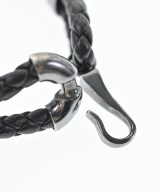 BOTTEGA VENETA（ボッテガヴェネタ）ブレスレット・バングル 黒 サイズ:M レディース/2200679855040