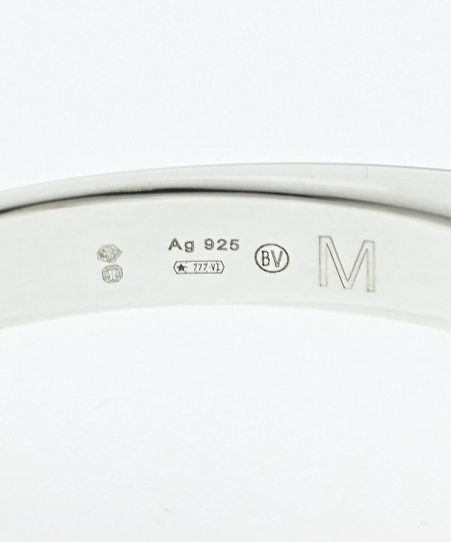 BOTTEGA VENETA（ボッテガヴェネタ）ブレスレット・バングル シルバー サイズ:M レディース/2200636230057