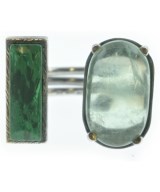 BOTTEGA VENETA（ボッテガヴェネタ）リング 緑 サイズ:13 レディース/2200652271027