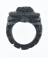 BOTTEGA VENETA（ボッテガヴェネタ）リング 黒 サイズ:12 レディース/2200705327121