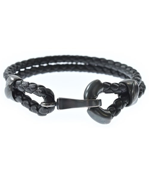 BOTTEGA VENETA（ボッテガヴェネタ）ブレスレット・バングル 黒 サイズ:S レディース/2200670449132