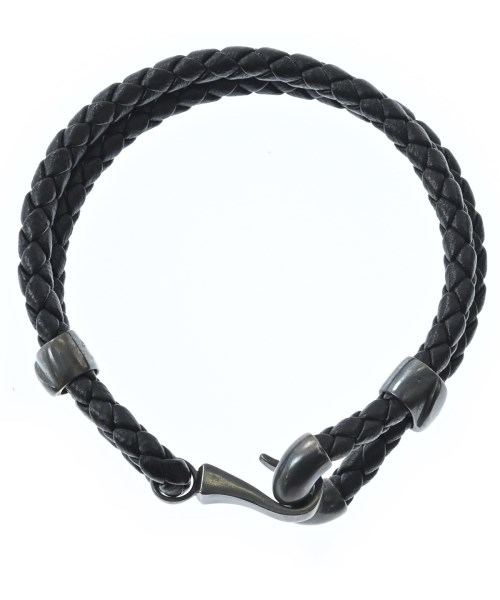 BOTTEGA VENETA（ボッテガヴェネタ）ブレスレット・バングル 黒 サイズ:S レディース/2200670449132