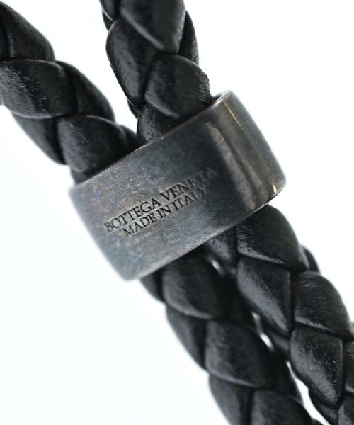 BOTTEGA VENETA（ボッテガヴェネタ）ブレスレット・バングル 黒 サイズ:S レディース/2200670449132