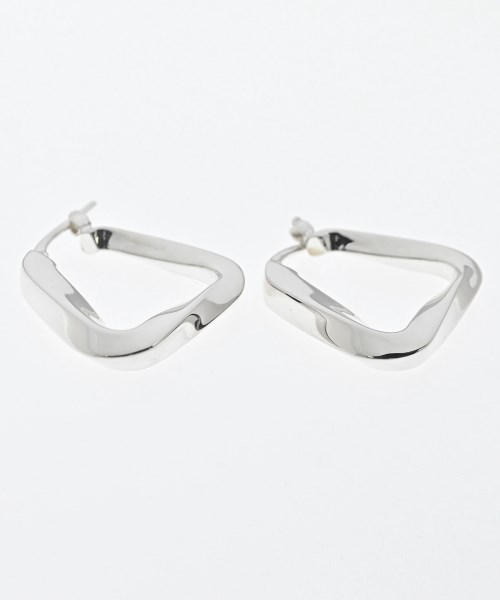 BOTTEGA VENETA（ボッテガヴェネタ）ピアス シルバー サイズ:- レディース/2200692176566