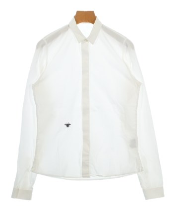 Dior Homme（ディオールオム）ドレスシャツ 白 サイズ:36(XS位) メンズ