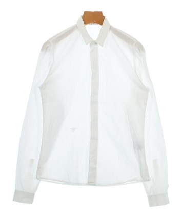 Dior Homme（ディオールオム）ドレスシャツ 白 サイズ:36(XS位) メンズ