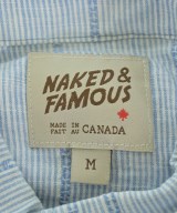 NAKED & FAMOUS DENIM（ネイキッドアンドフェイマスデニム）カジュアルシャツ 青 サイズ:M メンズ/2200709045014