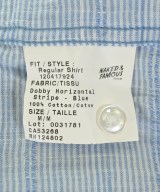 NAKED & FAMOUS DENIM（ネイキッドアンドフェイマスデニム）カジュアルシャツ 青 サイズ:M メンズ/2200709045014