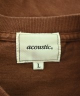 acoustic（アコースティック）Tシャツ・カットソー 茶 サイズ:L メンズ/2200702020087