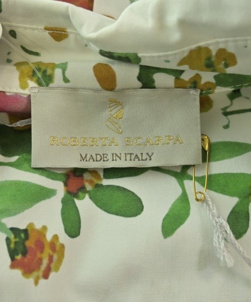 ROBERTA SCARPA（ロベルタ　スカルパ）シャツワンピース 白 サイズ:42(M位) レディース/2200656865017