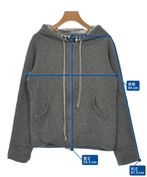 Useless（ユースレス）パーカー グレー サイズ:-(XL位) レディース/2200626777036