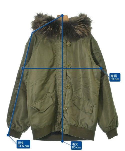 S.W.O.R.D（スウォード）ミリタリーブルゾン カーキ サイズ:F レディース/2200654547014