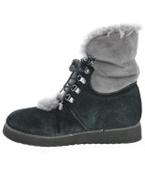 BEARPAW（ベアパウ）ブーツ 黒 サイズ:6(23cm位) レディース/2200713129090