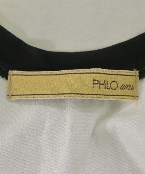 PHILO uni（フィロユニ）タンクトップ 白 サイズ:-(XS位) レディース/2200696414022