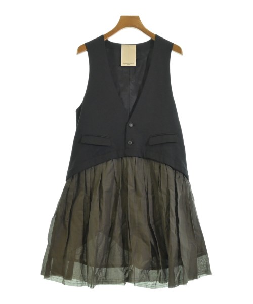 Davit MEURSAULT(ダヴィットモルソー)ワンピース 紺 サイズ:S/2200653162126