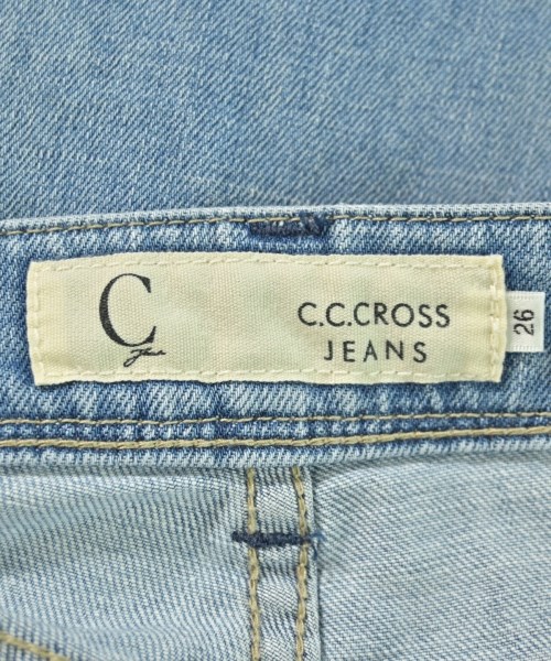 C.C.CROSS（シーシークロス）デニムパンツ 青 サイズ:26(M位) レディース/2200705461191