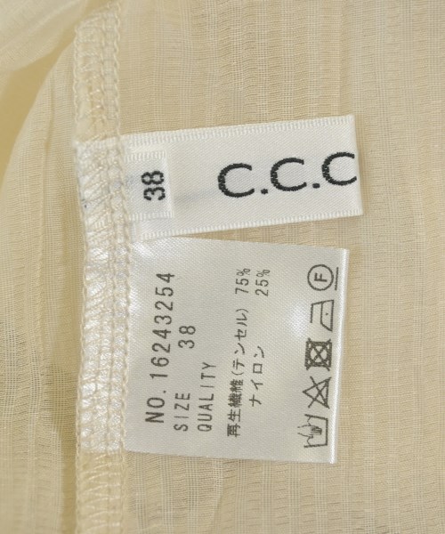 C.C.CROSS（シーシークロス）ブラウス 白 サイズ:38(M位) レディース/2200704403130
