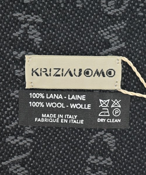 KRIZIAUOMO（クリツィアウォモ）マフラー グレー サイズ:- メンズ/2200602038083