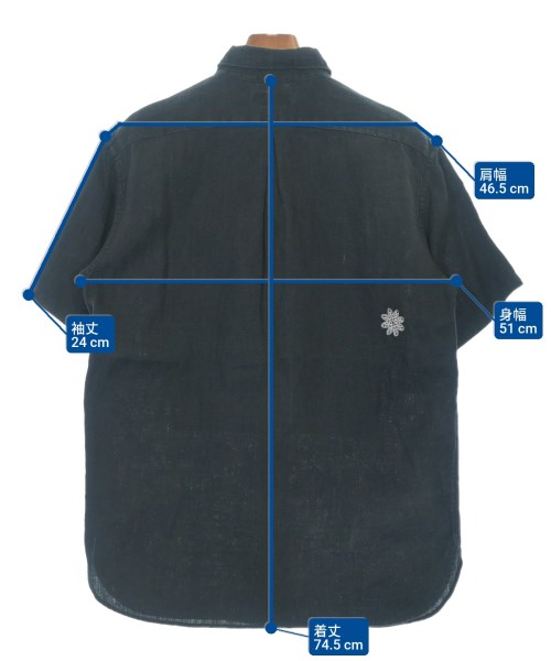 TOKYO HEMP CONNECTION（トーキョーヘンプコネクション）カジュアルシャツ 黒 サイズ:M メンズ/2200538600040