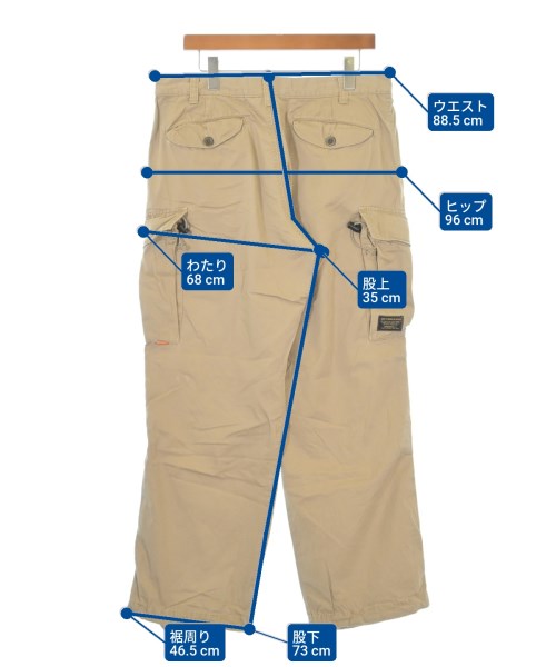 InterBreed（インターブリード）カーゴパンツ ベージュ サイズ:L メンズ/2200619808037