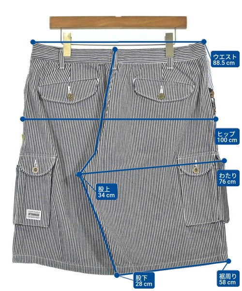 InterBreed（インターブリード）ショートパンツ 紺 サイズ:XL メンズ/2200701357160